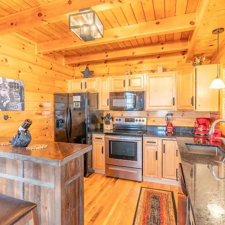 Comfort Cabin Bearway To Heaven W Private Hot Tub Pigeon Forge Exterior foto